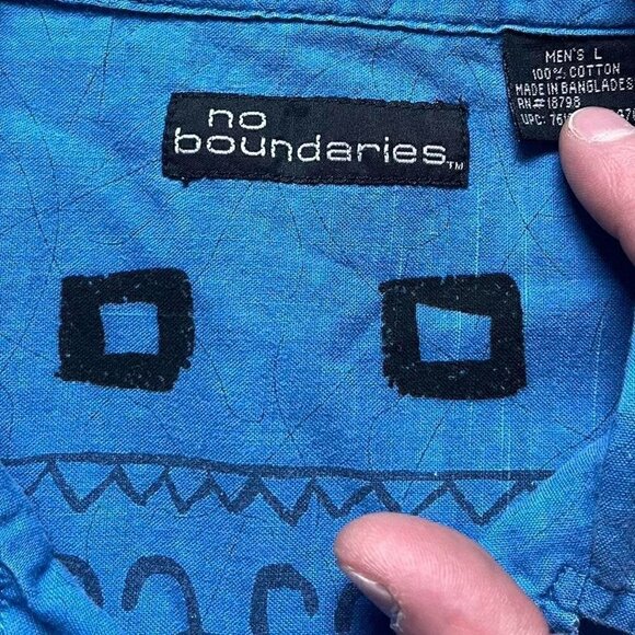 Vintage (Y2K) Hawaiian Style Button Shirt - Picture 5 of 6